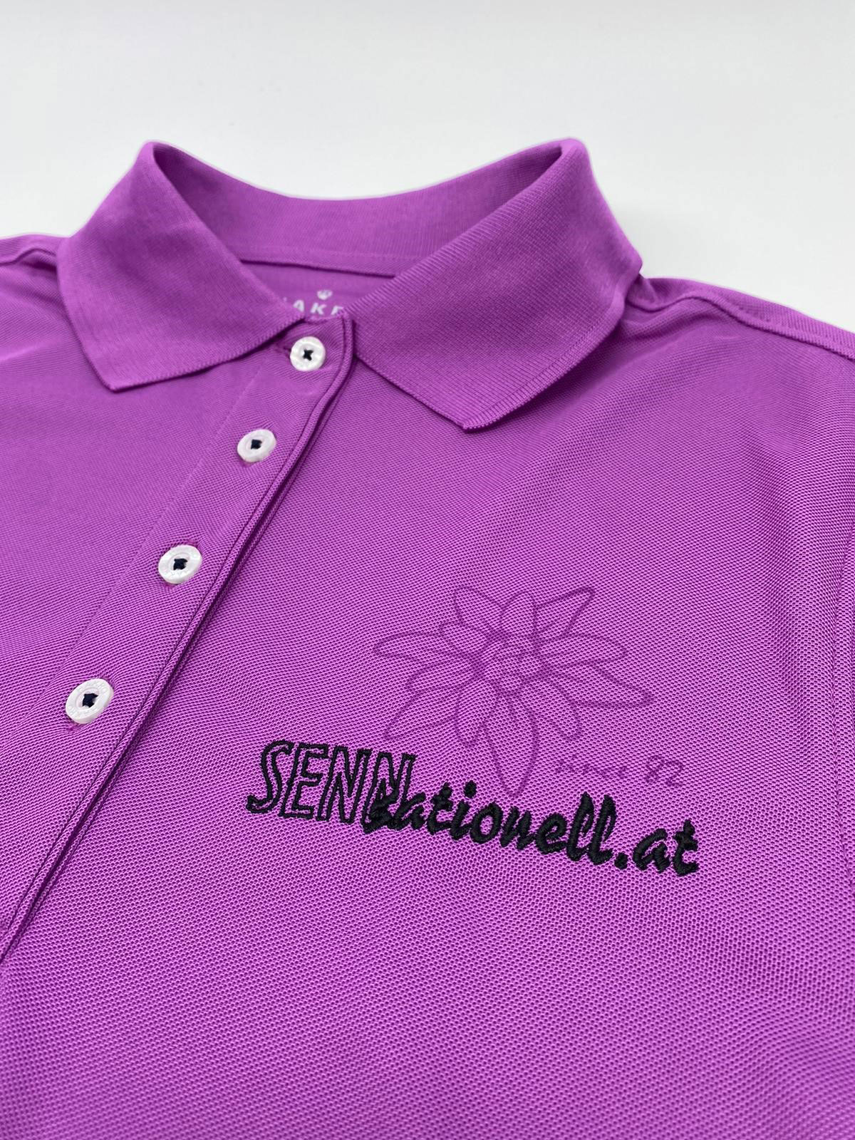 Bild Poloshirt SENNsationell Purple